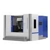 Five-axis horizontal metal turning material processing machining center