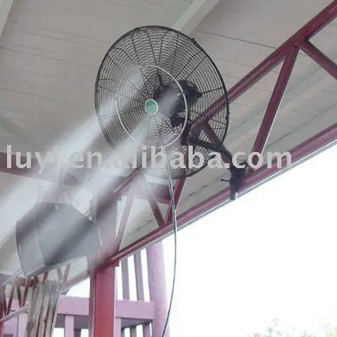 high pressure misting fan