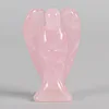 best seller rose quartz engraved crystal angel for gift