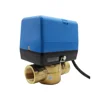 HVAC 2 Way or 3 Way Room Fan Coil Unit Control Modulate Motorized Zone Valve