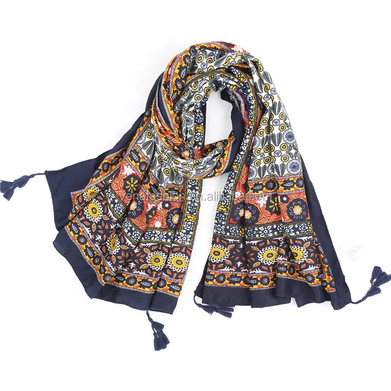 Pashmina Women Bohemian Turkey Silk Scarf - Buy Turkey Silk Scarf ...