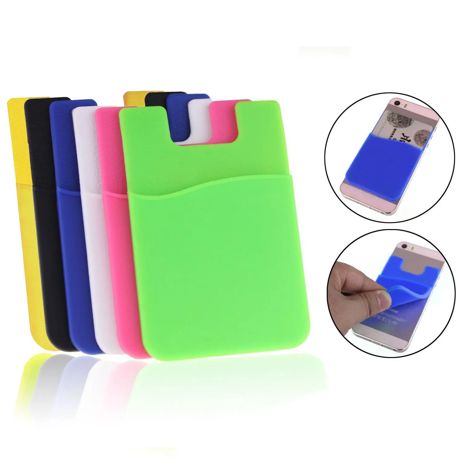 Factory Price 3m Sticker Silicone Mobile Phone Card Holder - China Card  Holder and Cheap Card Holder price