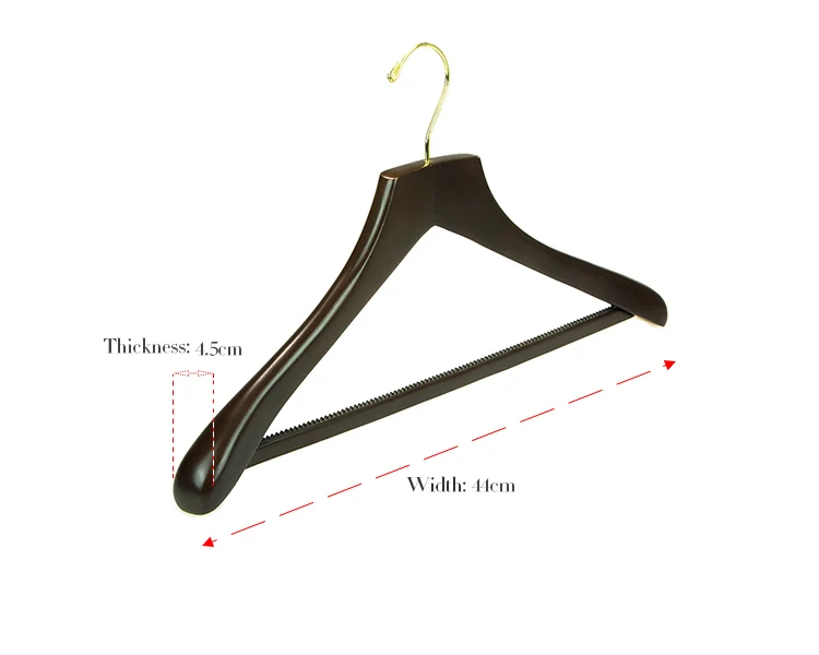 Manufacturer Luxury Branded Wooden Clothes Hanger For Heavy Duty Manufacturer Luxury Branded Wooden Clothes Hanger For Heavy Duty Coat