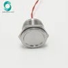IP68 25mm NO momentary stainless steel piezo switch with finger location (WS25BR6F1NOM)