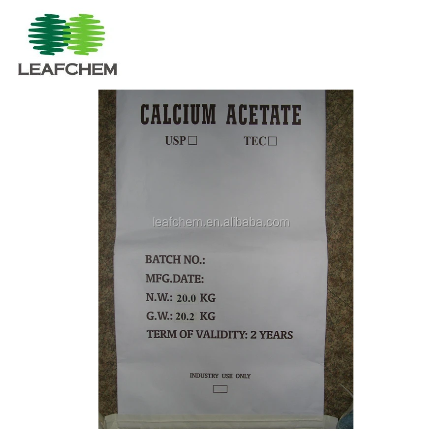 Calcium Magnesium Acetate With Good Price,Cas 62544,Food Grade Buy
