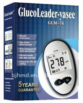 Medidor de glicemia por sensor