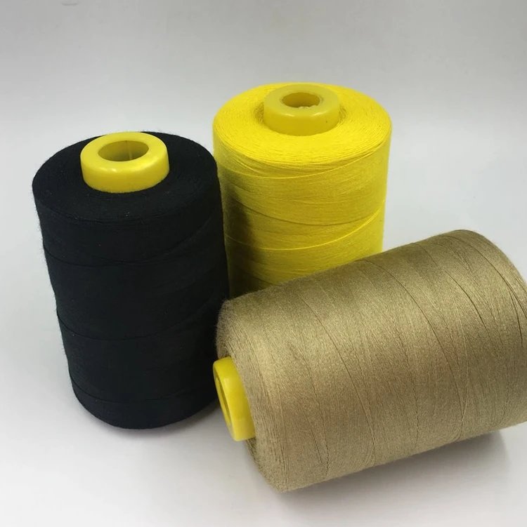 New 2018 Customized Fire Retardant Dyed Sewing Thread Kevlar Yarn 