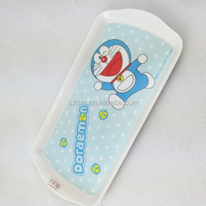 Brand Cartoon Print Melamine Plastic Tray
