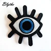 Factory made logo rose flower masonic heart clothes women custom embroidery patch