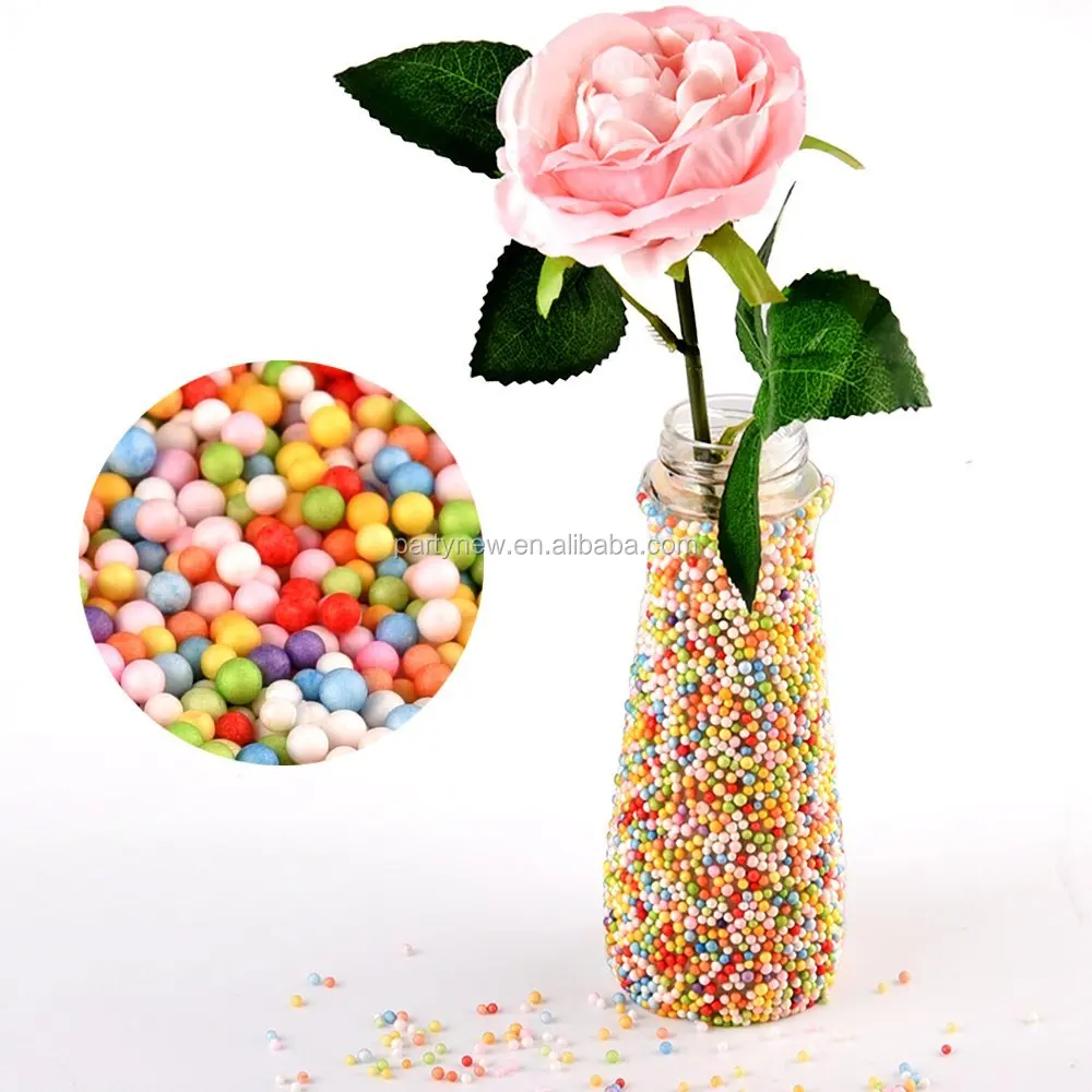 Colorful Styrofoam Balls Mini Craft Foam Balls Polystyrene Beads