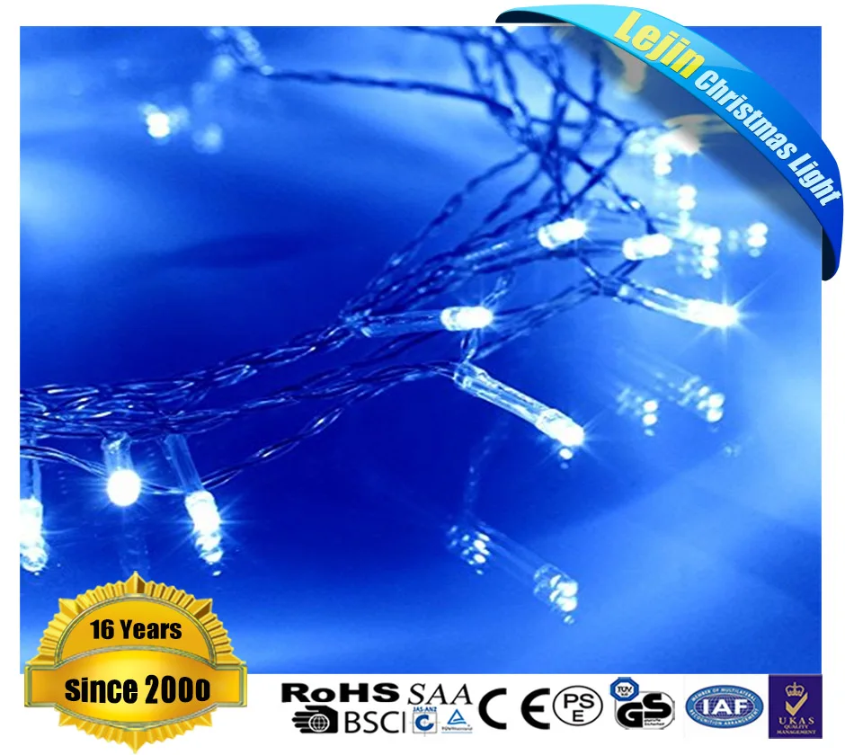 Walmart led al aire libre de navidad luces de la secuencia para la decoraciónIluminación para