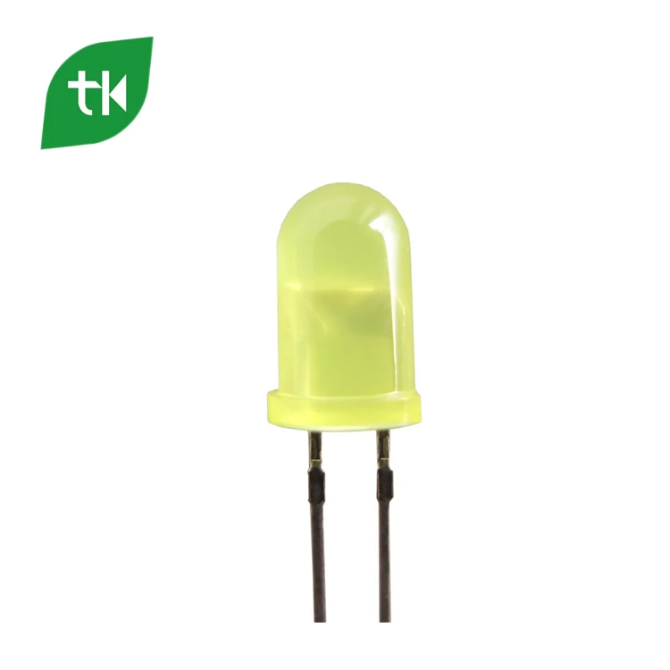 5mm Led Diode Yellow DIP Through Hole Diffused