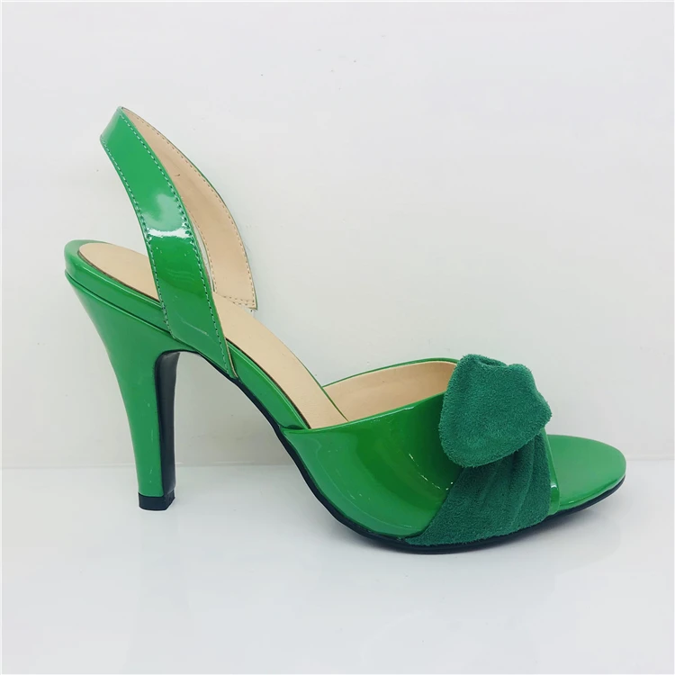 High quality fashion ladies high heel shoes made in china