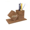 Zogift popular multifunction office table pen holder clock