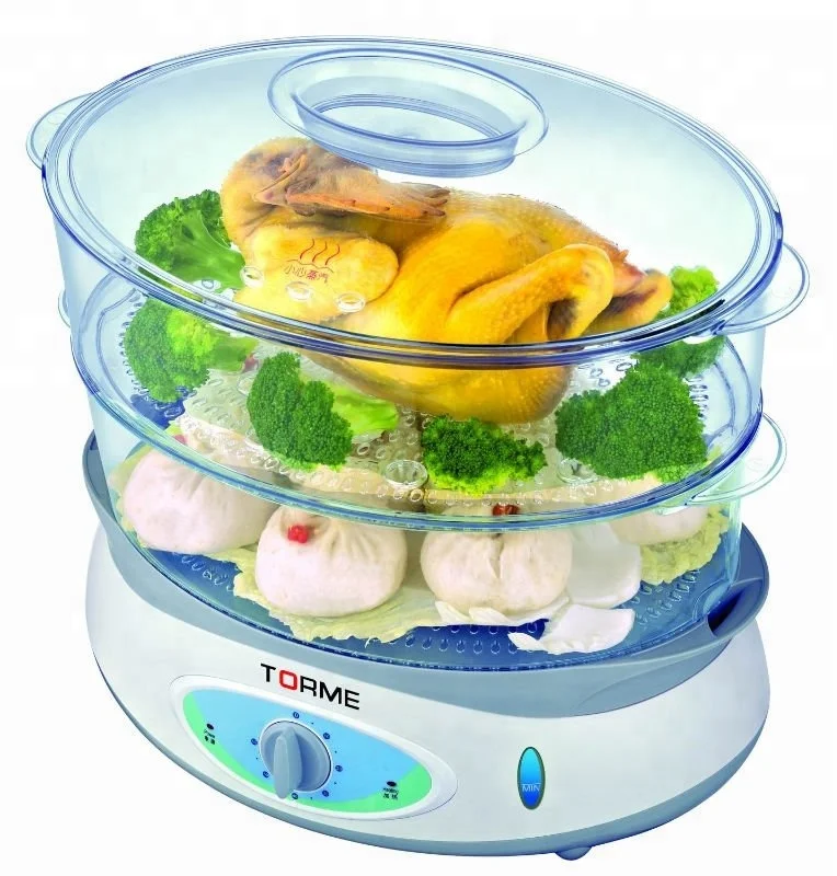 Electric Food Steamer With Mechanical Timer Control Buy Electric Food Steamer With Bpa Free
