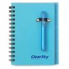 Promotional Customized Logo Eco Spiral Notebook With Pen