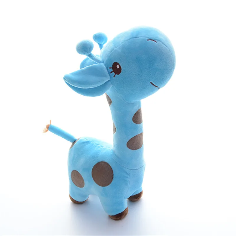 blue giraffe stuffed animal