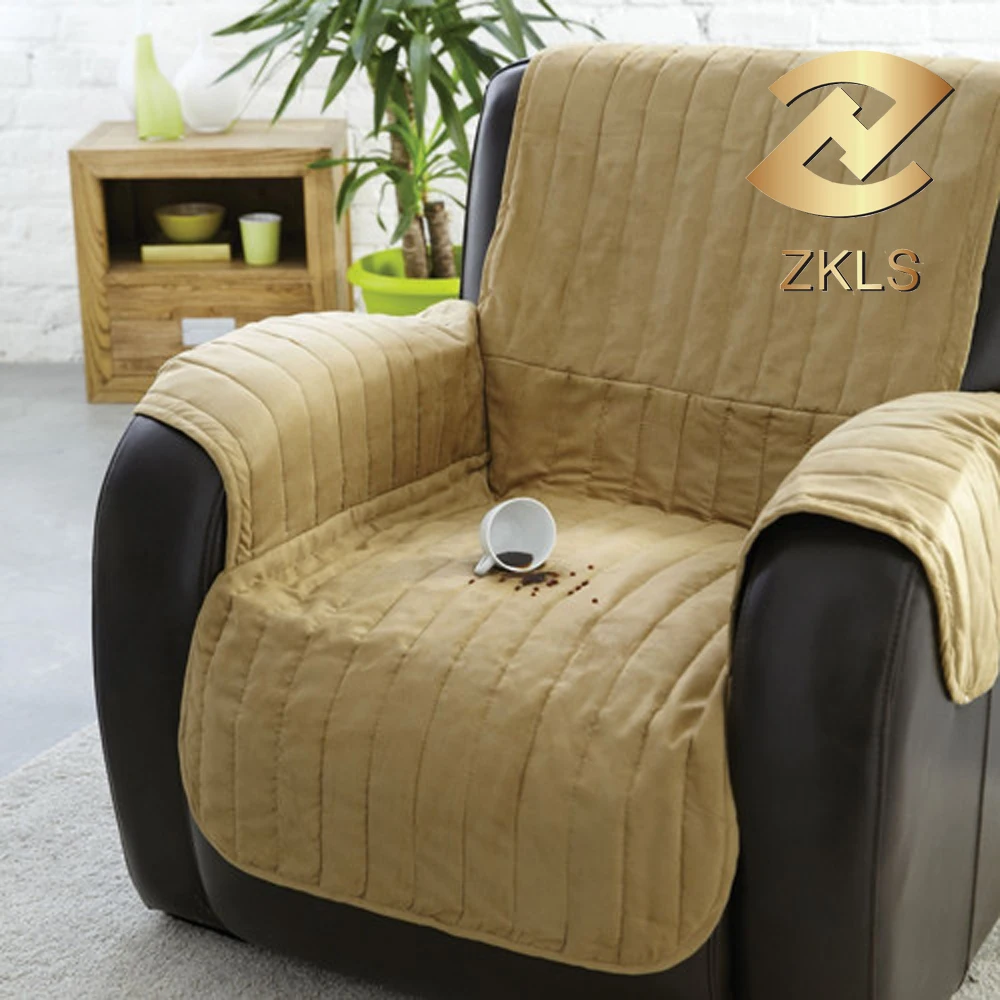 Single Vertical Ttripe Waterproof Cover Sofa Pet Product On Alibaba