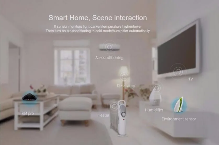 New Broadlink Rm2 Rm Pro Universal Intelligent Controller Smart Home Automation WiFi+IR+RF Switch Remote Control Via IOS Android