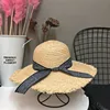 Summer Raffia Flash Ladies Wide Brim Sun Beach Straw Hat
