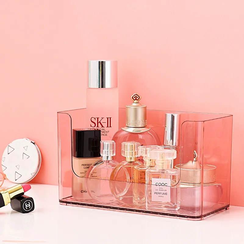 Charmcci 800203 Clear Plastic Shelves Hanging Organizer Wall Mount