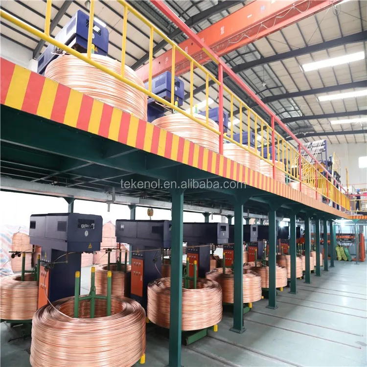 Continuous Upward Cathode Copper Rod Casting Machine - Buy Tige De ...