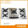 GS5S19 India Sunflame Gas Cooker 5 Burner Portable Gas Stove Burner