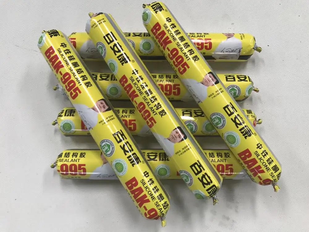 Neutral Silicone Adhesive Structural Glue For Fixing Pvc Marble Sheet