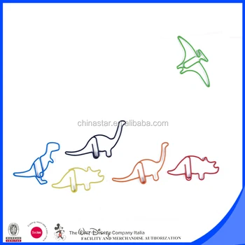 dinosaur paper clips