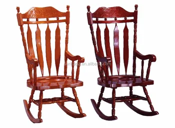 wooden rocker glider