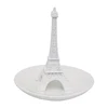 Ceramic New Design White Eiffel Tower Ring Holder