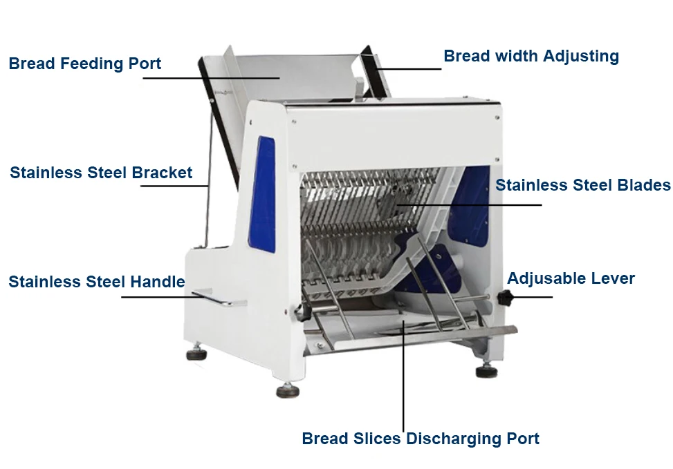 ماكينة صنع الخبز/31 قطع قطاعة الخبز ل آلة تشريح الخبز ...