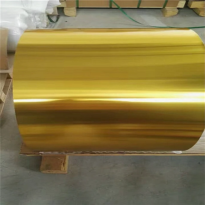 Henan Zhongxin Gold Mirror Finish Reflective Aluminum Sheet/coil - Buy