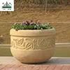 Cast Stone Sandstone Cement Concrete Precast Tree Flower Planter