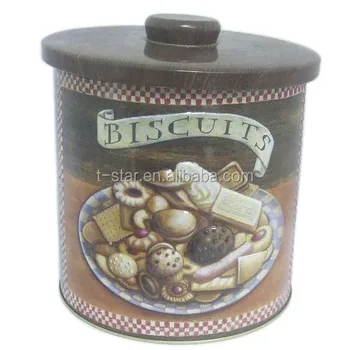 round storage tin