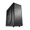 import computer parts from china open custom BLACK MIDDLE TOWER COMPUTER gaming pc FAN ATX case oem