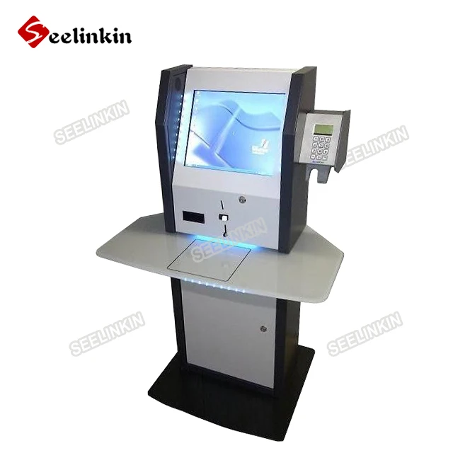 Coinoperated Payment Ticket Dispenser Wifi Deposit Kiosk Coin