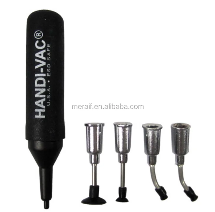 Meraif wholesale pick up tool Vacuum Suction Pen with 3 suction heads for pick up or fall off IC