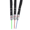 Blue Red Green LED Flashlight Torch Light With Laser Pointer