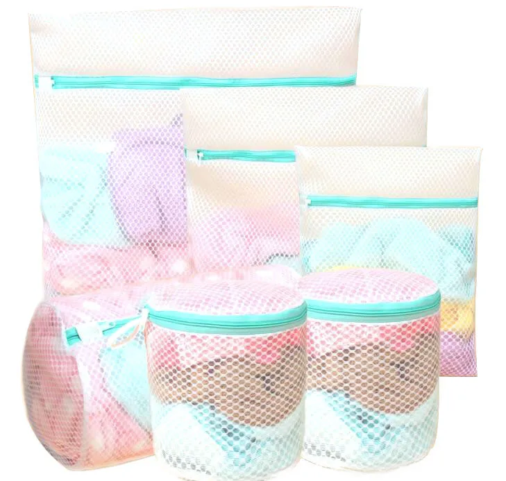 Polyester Nylon Washing Bag Mesh Socks Underwear Large And Medium Polyester Nylon Washing Bag Mesh Socks