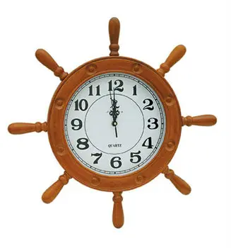 Wooden Wall Clocks Antique Ship Wheel Clock Decorative Anchor Wooden Wall Clocks Antique Ship Wheel Clock Decorative Anchor