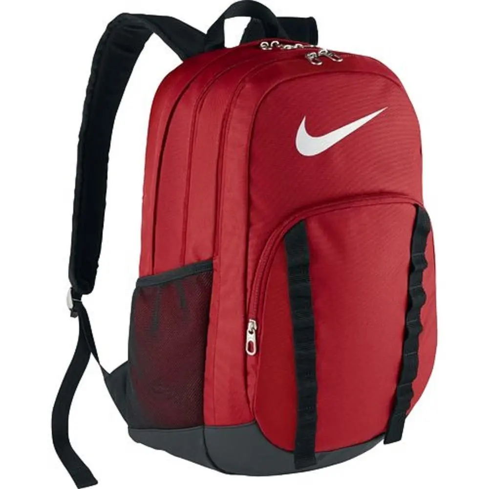 bright orange nike backpack