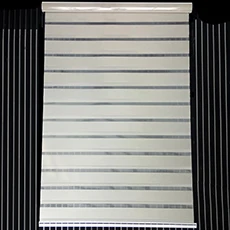 High quality germany zebra roller blinds long manual control zebra shades