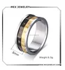 Custom made Roma Rome Roman Numerals secret password Letters Rotating Spinning rings
