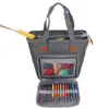 Knitting Bag Tote Bag Yarn Storage Bag for Carrying Projects, Knitting Needles, Crochet Hooks and Other Accessories