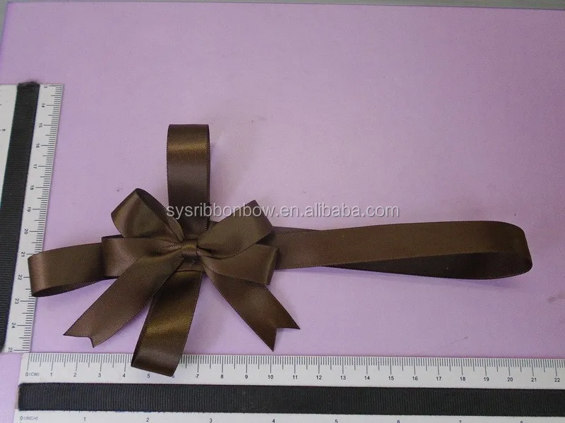Wholesale Custom Satin Ribbon Elastic Ribbon Bow For Gift Box Buy