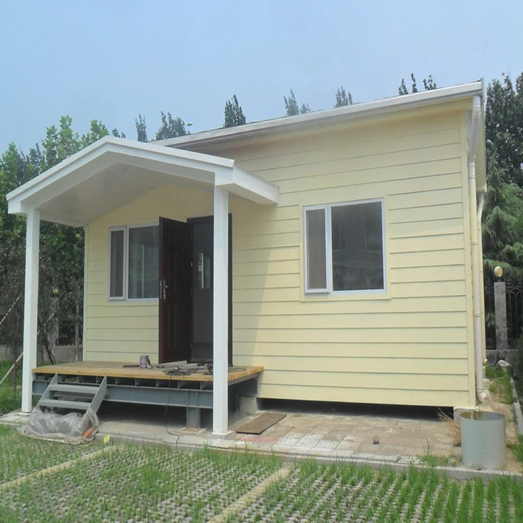 China Cheap Price Log Cabins House Prefab Steel Villa