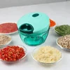 Mini Pull Chopper 2 In 1Teal For Amazon Hot Selling