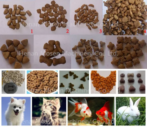 pet food extruder for fish feed pellet machine