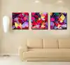 Cheap price one set 3 panels art painting print on canvas